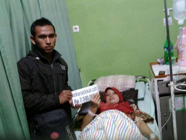 Dampingi Penderita Tumor : Ibu Sudilah