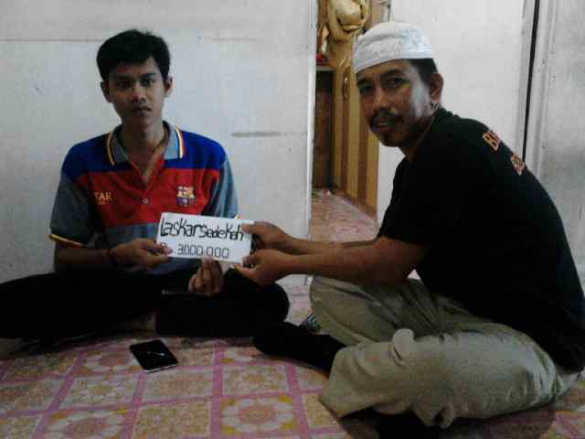 Eksekusi Sedekah Biaya Pengobatan