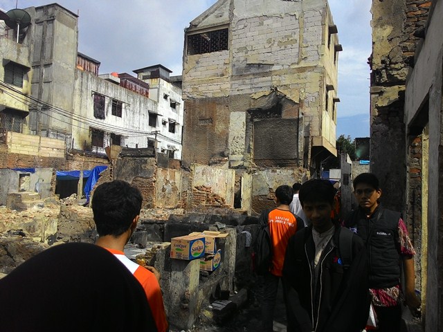 Donasi Korban Kebakaran Karang Anyar , JAkpus