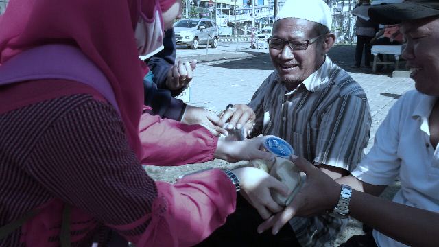 Tebar NAsi Bungkus, Ahad 21Desember 2014