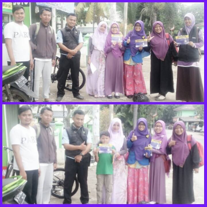 Sebar Brosur Laskar Sedekah Bekasi