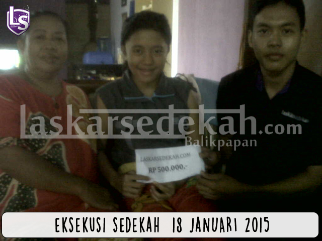 Eksekusi Sedekah JANUARI 2015
