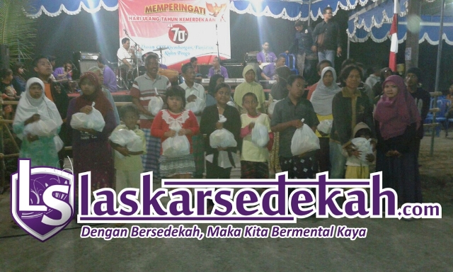 Eksekusi Sedekah Spesial Hari Kemerdekaan