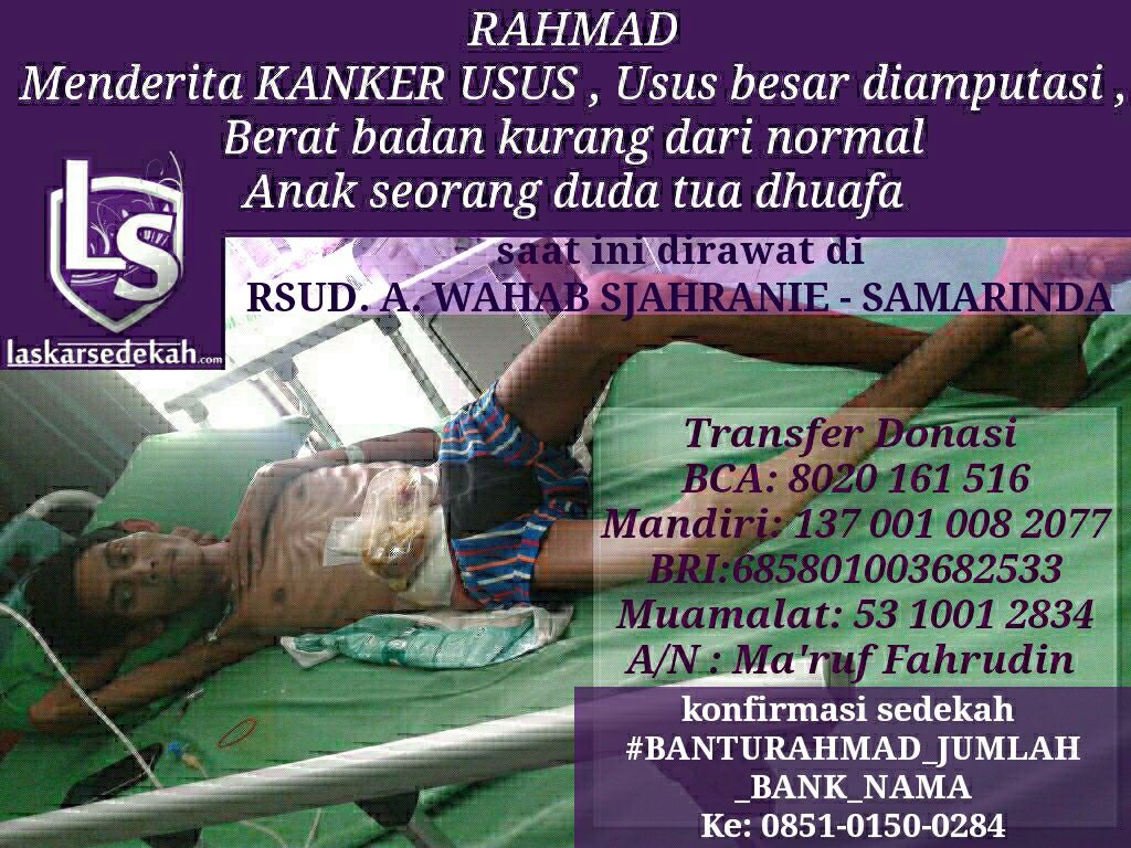 Pasien Laskar Sedekah Samarinda