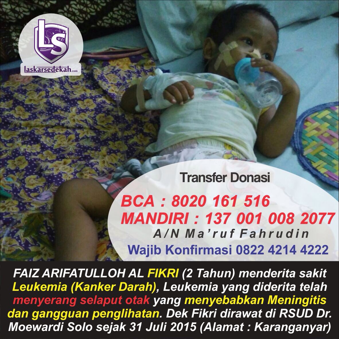 Pasien yang sedang sakit