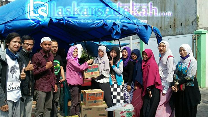 Eksekusi Sedekah Korban Kebakaran, Tambora Jakarta Barat