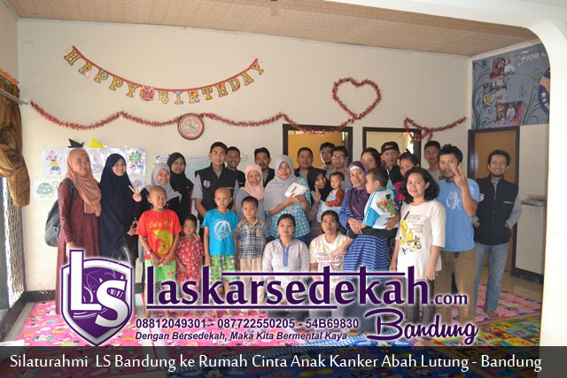 Kunjungan LS Bandung ke Rumah Cinta Anak Kanker