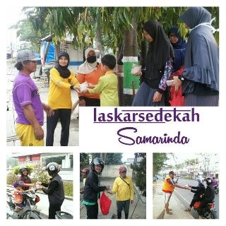 Tebar Nasi Bungkus LS Samarinda
