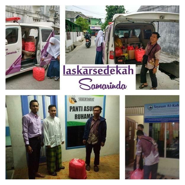 Menjemput sedekah dan langsung mengeksekusi