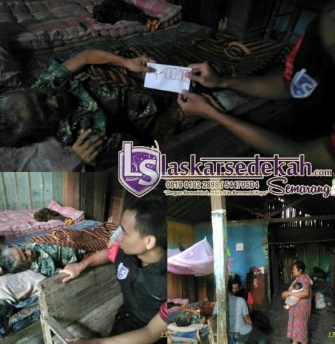 LS Semarang : Membantu mbah Rukini di Mranggen Demak