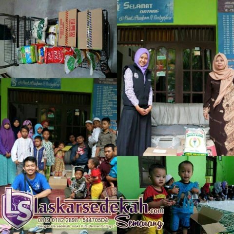 LS Semarang: Membantu Panti Asuhan dan Ponpes Al Mustaghfiri