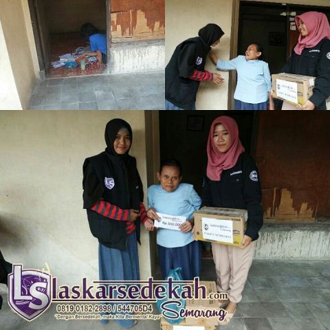 LS Semarang: Membantu Mbak Rip dengan keterbatasan fisik