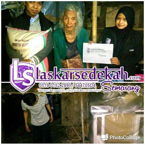 LS Semarang: Membantu mbah Kawiyah di Mranggen