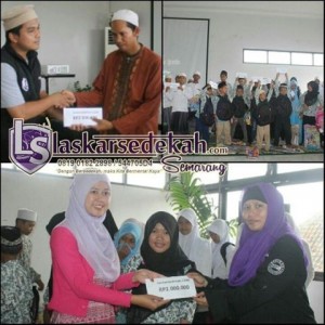 LS Semarang: Menyantuni yatim piatu