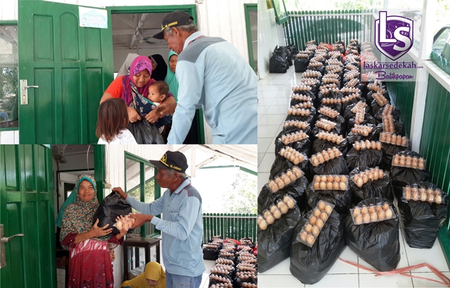 Tebar Paket Sembako LS Balikpapan