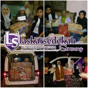 LS Semarang: Menyantuni 3 Janda di Gunungpati