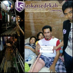 LS Semarang: Membatu Pak Ma’ruf patah tulang