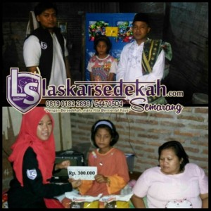 LS Semarang: Menyantuni   Yatim di Karangroto