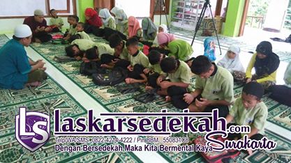 Laskar Sedekah Surakarta sinergi dengan LKGTPQ