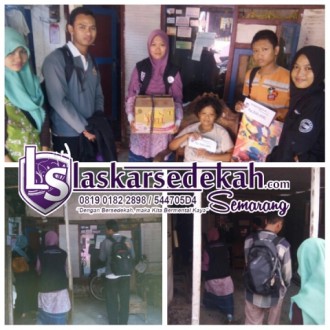 LS Semarang: Membantu Ibu Sudarmi yang mengalami kecelakaan