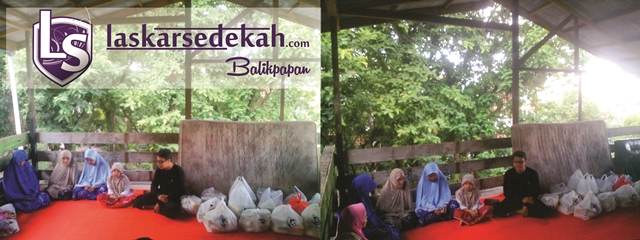 Tebar Sembako Rutin LS Balikpapan