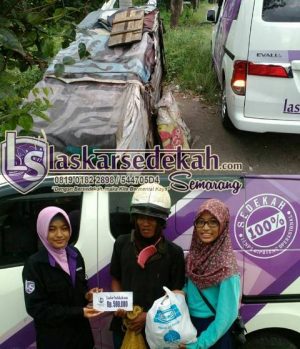 LS Semarang: Membantu pak Sugiyanto “manusia gerobak”