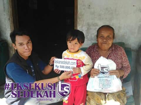 Eksekusi Sedekah April 2016 Yogyakarta
