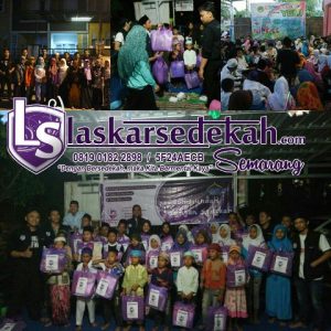 Laskar Sedekah Semarang: Santunan 212 Yatim Piatu