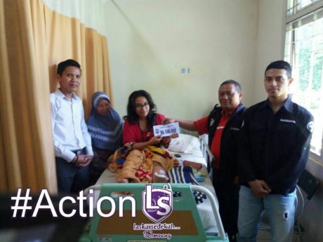 LS Semarang: Menyantuni korban tabrak lari