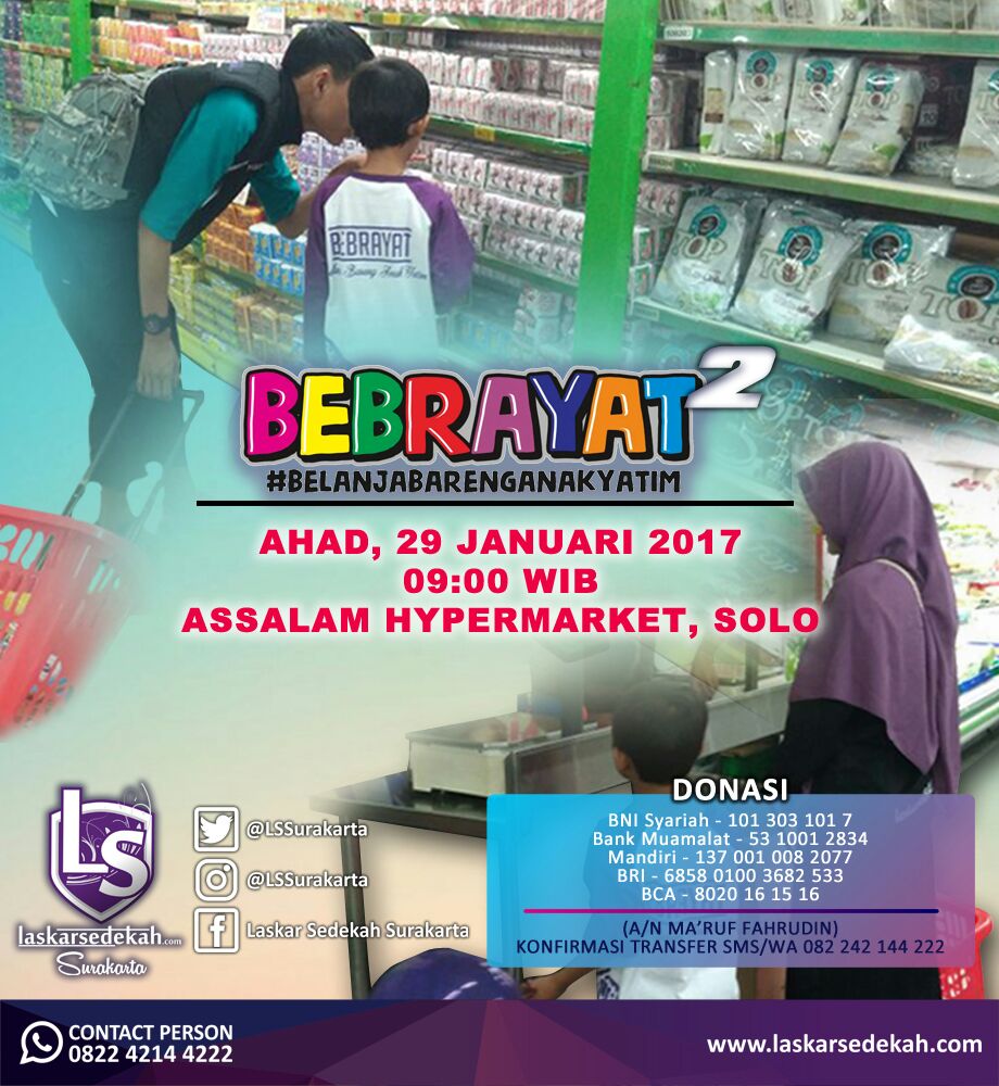 BEBRAYAT 2 Laskar Sedekah Surakarta