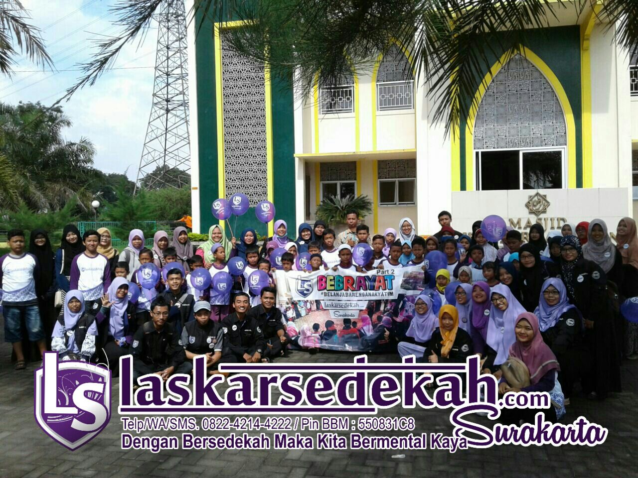 Laskar Sedekah Surakarta Belanja Bareng Anak Yatim