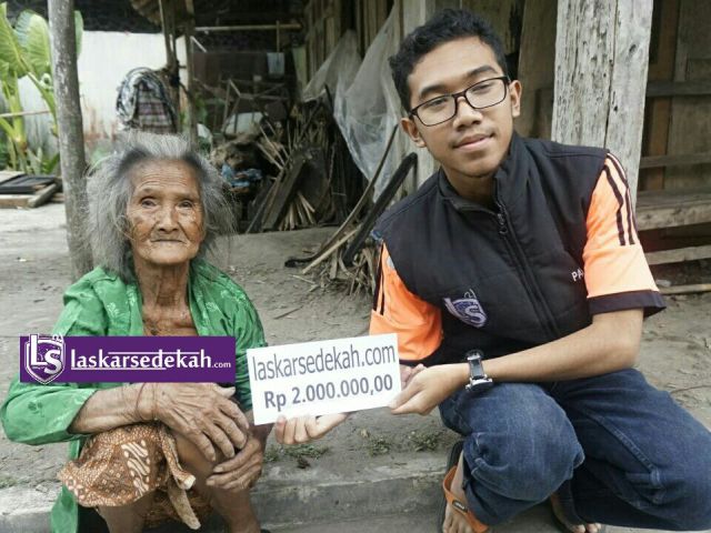 Eksekusi Sedekah Nenek Korban Kebakaran