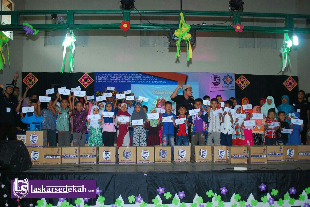 Senyum Semangat Sedekah Ramadhan Laskar Sedekah
