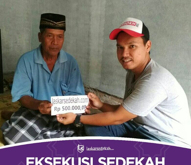 Eksekusi Sedekah Dhuafa 7 April 2018