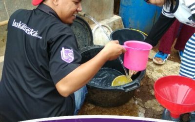 Laskarsedekah Berbagi Air Bersih di Gunungkidul