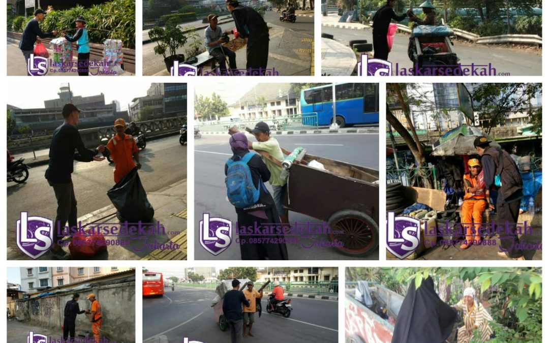 LS Jakarta : Tebar Nasi Bungkus (TNB) | Ahad, 09 September 2018