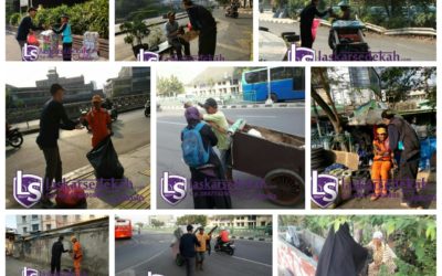 LS Jakarta : Tebar Nasi Bungkus (TNB) | Ahad, 09 September 2018