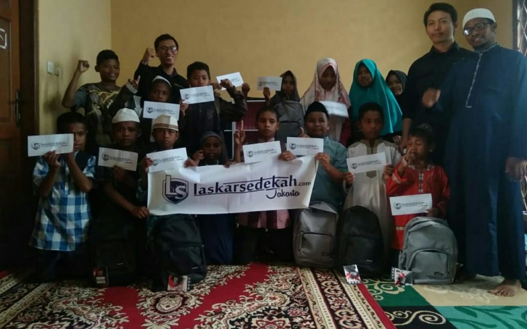 LS Jakarta : Santunan Ceria di Yayasan Baitul Qur’an Al Izzah (Ahad, 30 September 2018)