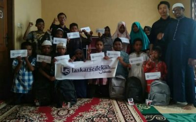 LS Jakarta : Santunan Ceria di Yayasan Baitul Qur’an Al Izzah (Ahad, 30 September 2018)