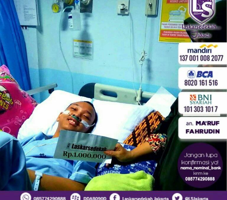 LS Jakarta : Eksekusi Sedekah  Dimas Dwi Nugroho 15 tahun (Senin, 29 Oktober 2018)