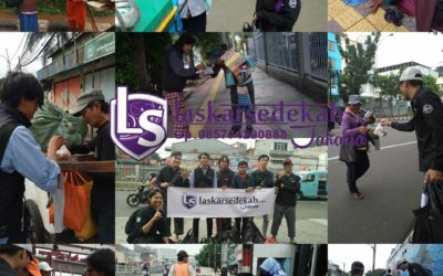 LS Jakarta : Tebar Nasi Bungkus (TNB) | Ahad, 13 Januari 2019
