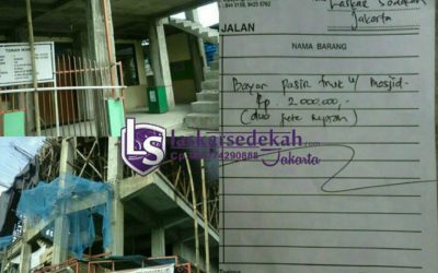 LS Jakarta : Eksekusi Sedekah ke Masjid At-Tarbiyah, Jl.Bina Marga, Ceger – Jakarta Timur | Senin, 11 Februari 2019