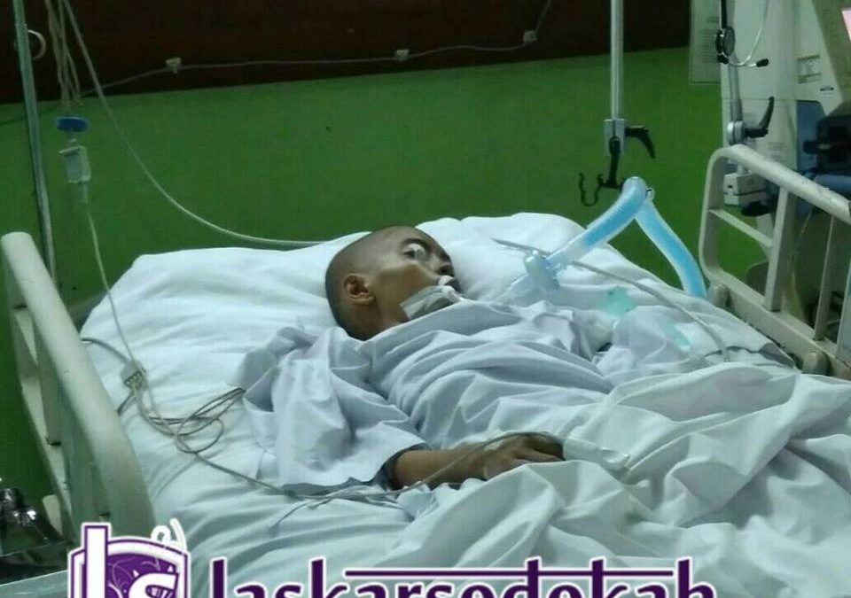LS Jakarta : Eksekusi Sedekah kepada Dek Rizky (18 tahun) di Jl. Muara Baru Rt.01/17 Tembok Bolong Jakarta Utara ( Selasa, 22 Januari 2019 )