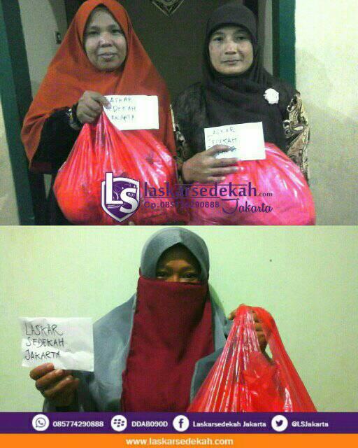LS Jakarta : Eksekusi Sedekah ke Guru ngaji di Musholah At-Taqwa, Bambu Apus – Jakarta Timur | Selasa, 12 Februari 2019