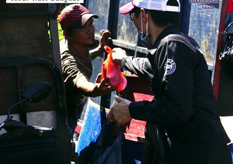 LS Jakarta : Tebar Nasi Bungkus (TNB) di daerah Cilandak, Jakarta Selatan | Ahad, 14 April 2019