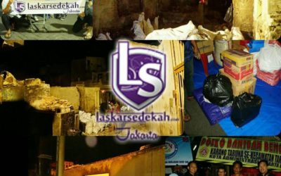 LS Jakarta : Eksekusi Sedekah kepada korban kebakaran di Jl. Thalib 2, Krukut, Tamansari-Jakarta Barat | Rabu, 20 Maret 2019