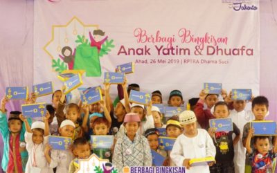 LS Jakarta : Berbagi Bingkisan Anak Yatim & Dhuafa RPTRA Dharma Suci, Jakarta Barat | Ahad, 26 Mei 2019