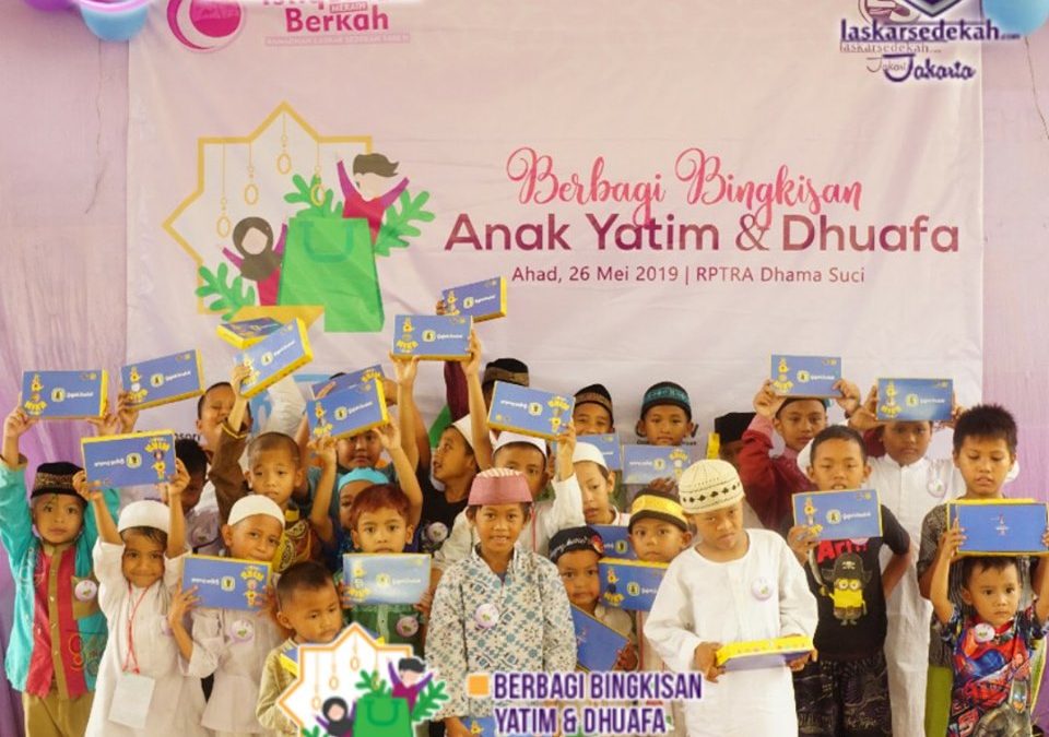 LS Jakarta : Berbagi Bingkisan Anak Yatim & Dhuafa RPTRA Dharma Suci, Jakarta Barat | Ahad, 26 Mei 2019