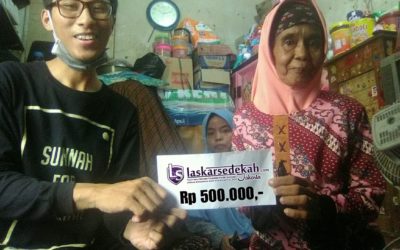LS Jakarta : Eksekusi Sedekah kepada Ibu Suhera (Janda, 54th) di Cengkareng, Jakarta Barat | Senin, 03 Juni 2019