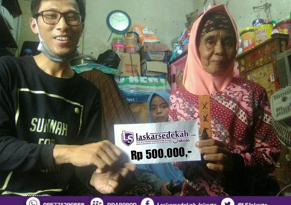 LS Jakarta : Eksekusi Sedekah kepada Ibu Suhera (Janda, 54th) di Cengkareng, Jakarta Barat | Senin, 03 Juni 2019